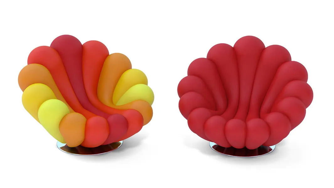 Anemone Lounge Chair — Sculptural Italian Design by Giovannetti Collezioni