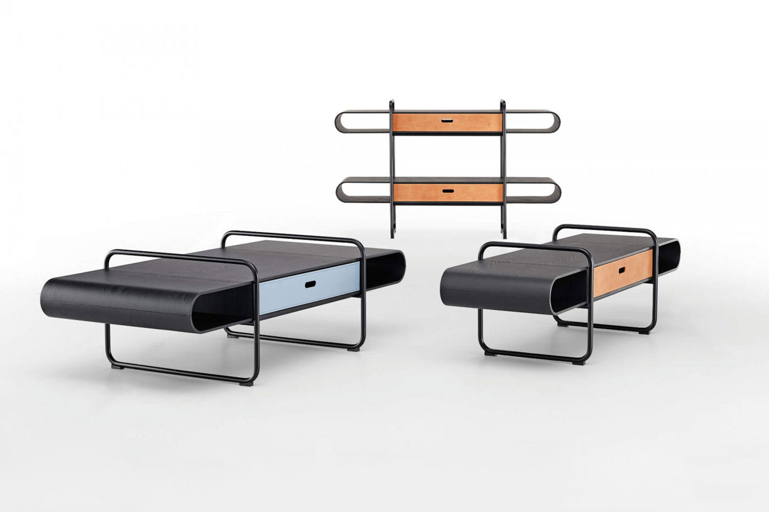 Apelle Low Bookcase by Midj — Contemporary Design by Beatriz Sempere