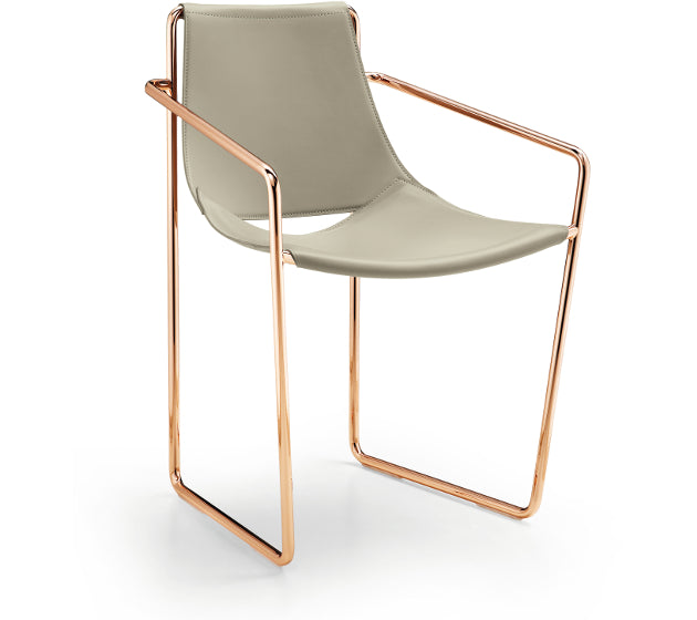 Apelle P M  CU Dining Chair with Armrests | Midj Contemporary Design