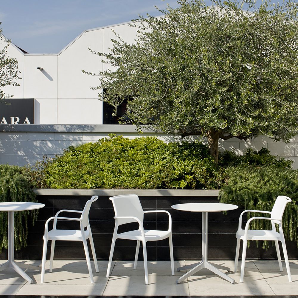 Ara 315 Stackable Dining Chair with Armrests | Luxury Design | Pedrali