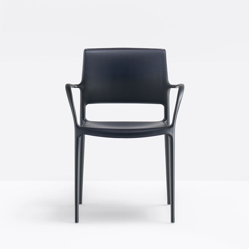 Ara 315 Stackable Dining Chair with Armrests | Luxury Design | Pedrali