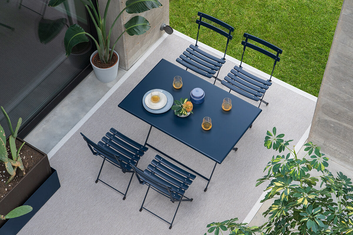 Arc en Ciel Folding Rectangular Table | Luxury Outdoor | EMU