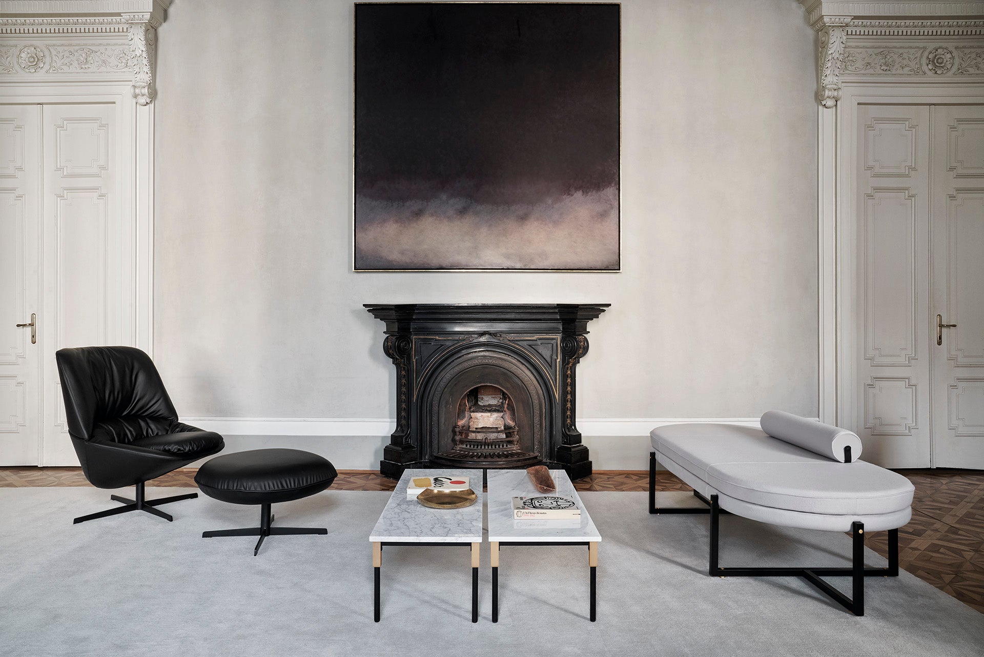 Ladle Swivel Armchair High Back | Designed by Luca Nichetto | Arflex