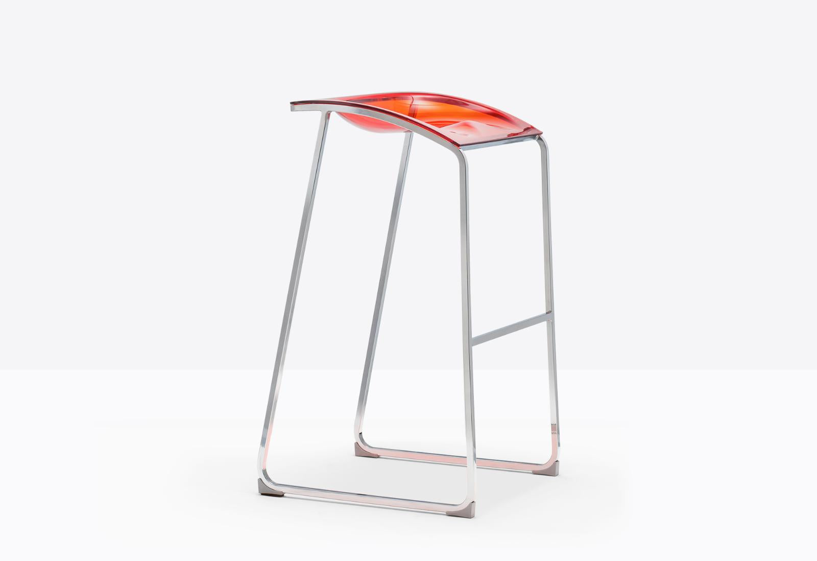 Arod Sled Bar Stool | Luxury Design | Pedrali