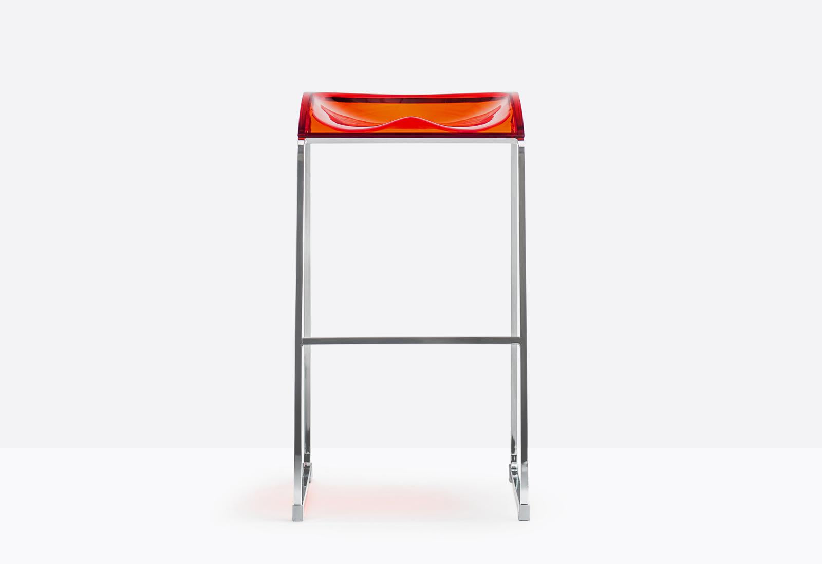 Arod Sled Bar Stool | Luxury Design | Pedrali