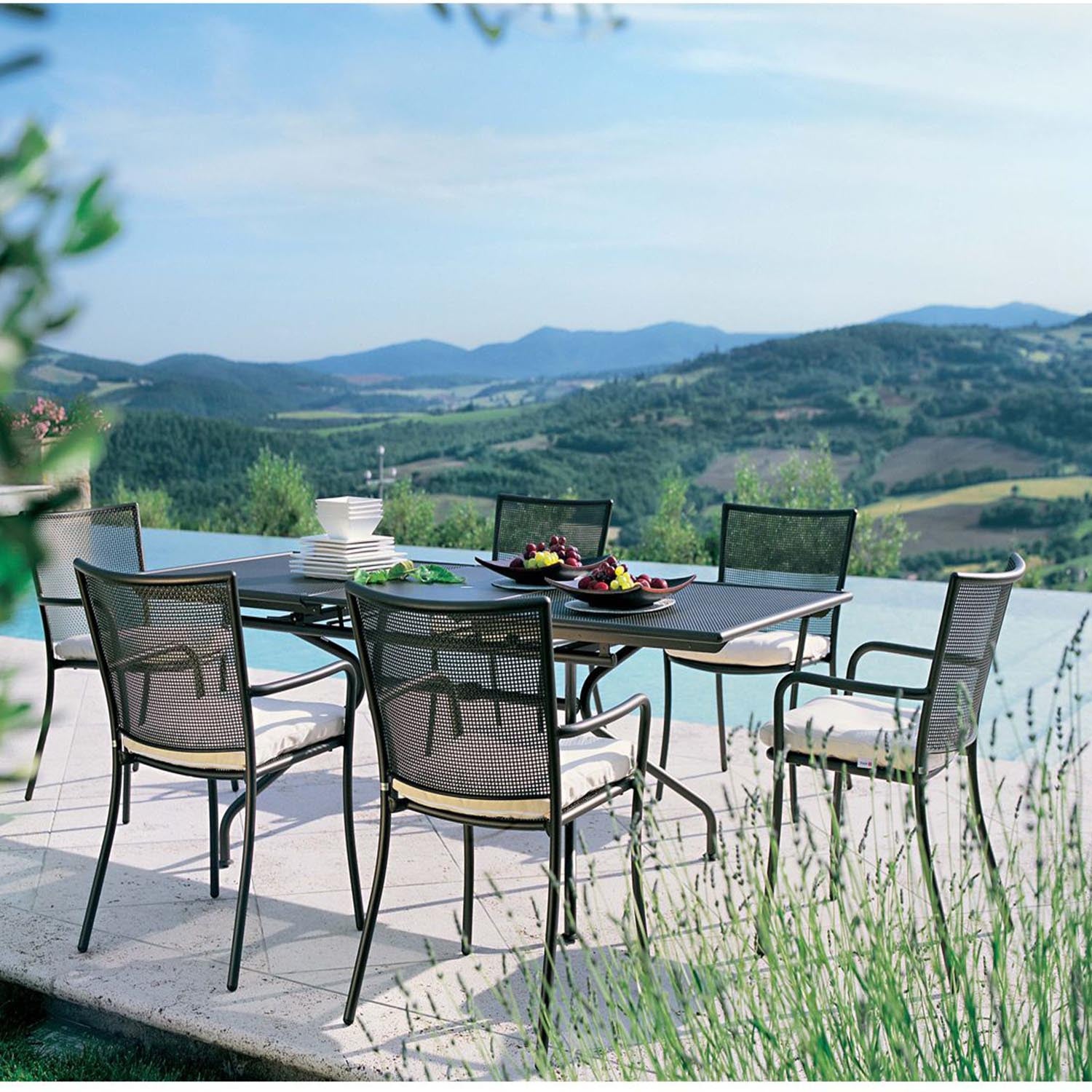 Athena Extendible Dining Table | Luxury Outdoor | EMU
