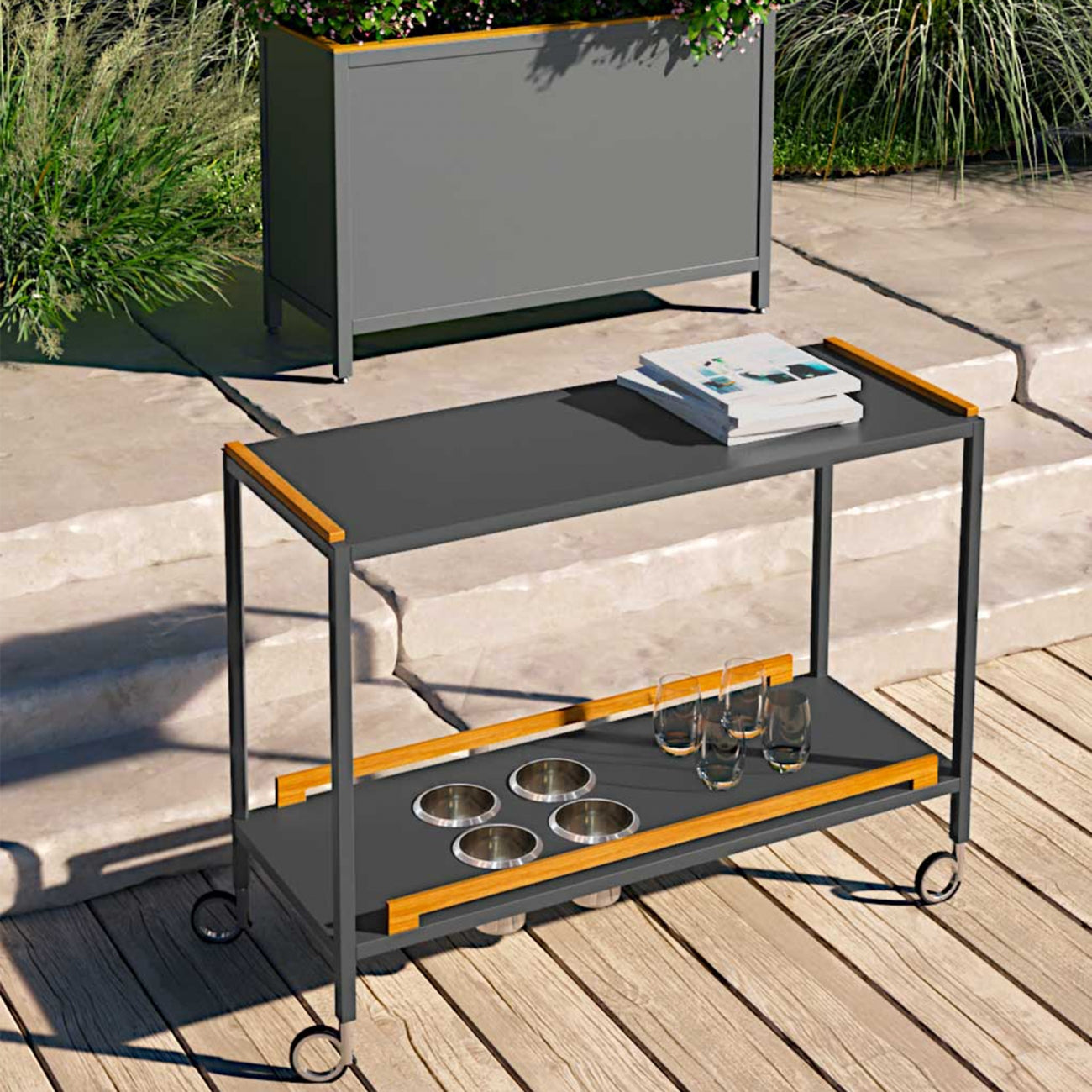 Flair Console Cart | Atmosphera Soul of Outdoor