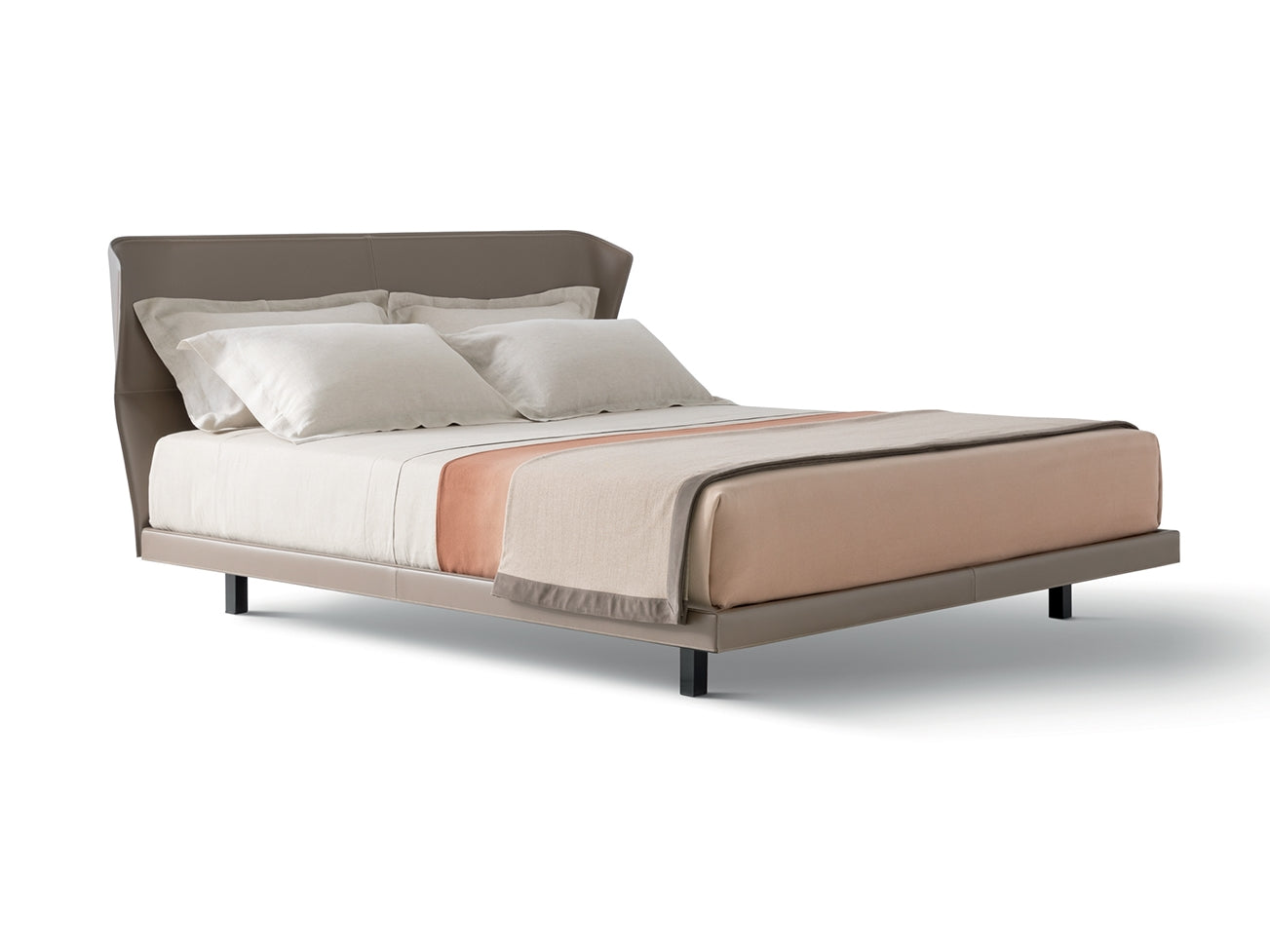 Molteni&C AZUL Bed by Nicola Gallizia | Luxury Leather Italian Bed