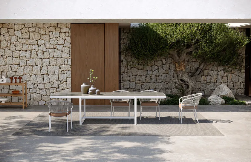 Capri Rectangular Garden Table | Atmosphera Soul of Outdoor