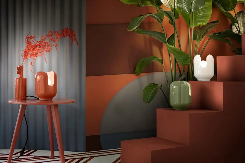 Batucada C2590 Table Lamp | Ferroluce Ceramic Lighting