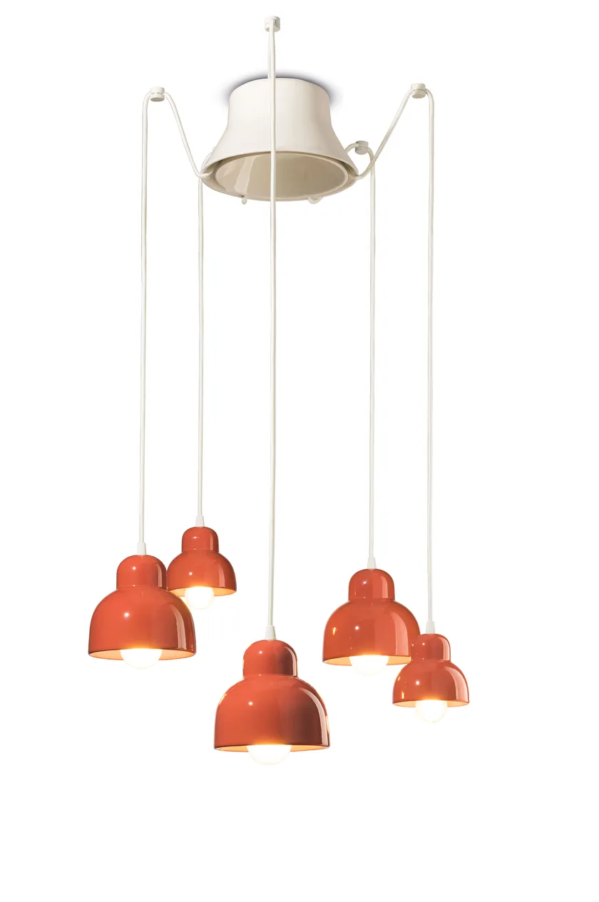 Berimbau C2609 Pendant Lamp | Ferroluce Ceramic Lighting