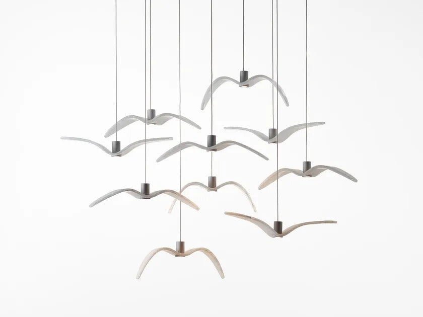 Night Birds Mini Suspension Lamp | Luxury Lighting | Brokis
