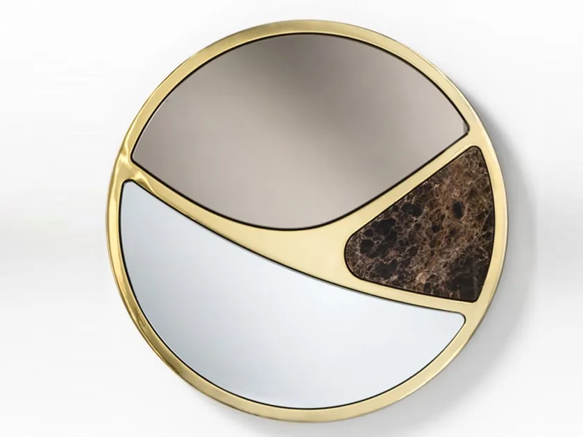 Delta Round Mirror | Luxury Living | Black Tie