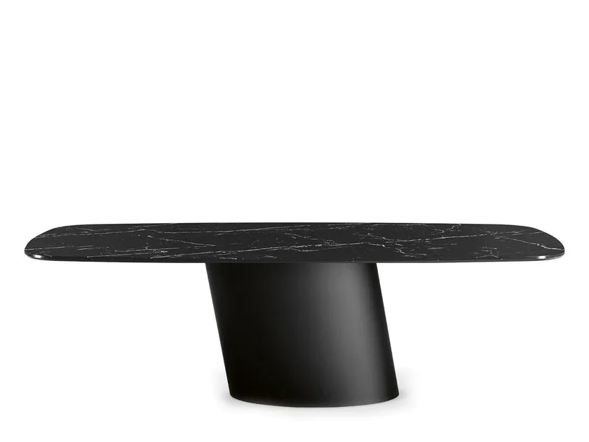 Dorado Rectangular Marble Dining Table | Eforma Iconic Luxury Italian Design