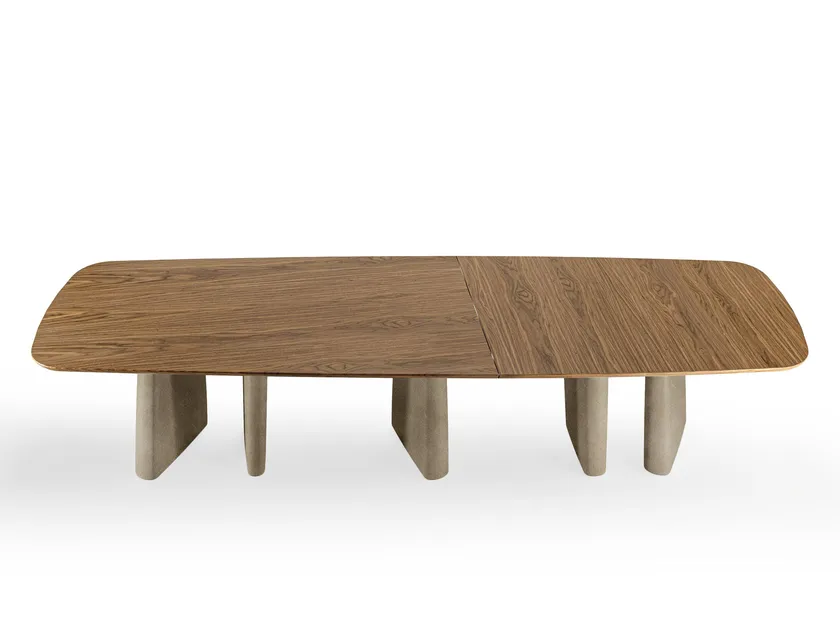 Albert XL Rectangular Wooden Dining Table | Eforma Iconic Luxury Italian Design