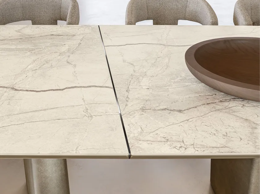 Albert XL Rectangular Ceramic Dining Table | Eforma Iconic Luxury Italian Design