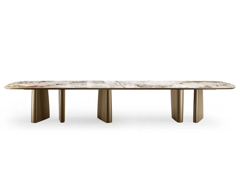 Albert XL Rectangular Ceramic Dining Table | Eforma Iconic Luxury Italian Design