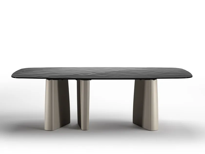 Albert Rectangular Crystal Dining Table | Eforma Iconic Luxury Italian Design