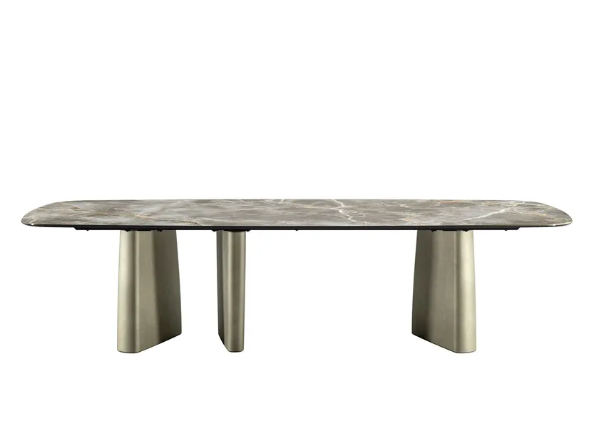 Albert  Rectangular Ceramic Dining Table | Eforma Iconic Luxury Italian Design
