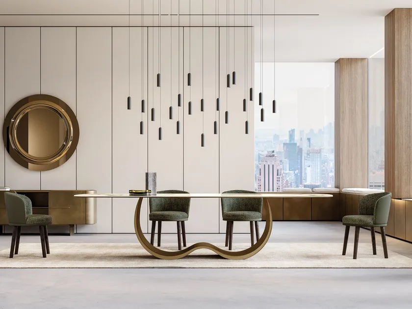 Alisei Keramik Dining Table | Eforma Iconic Luxury Italian Design