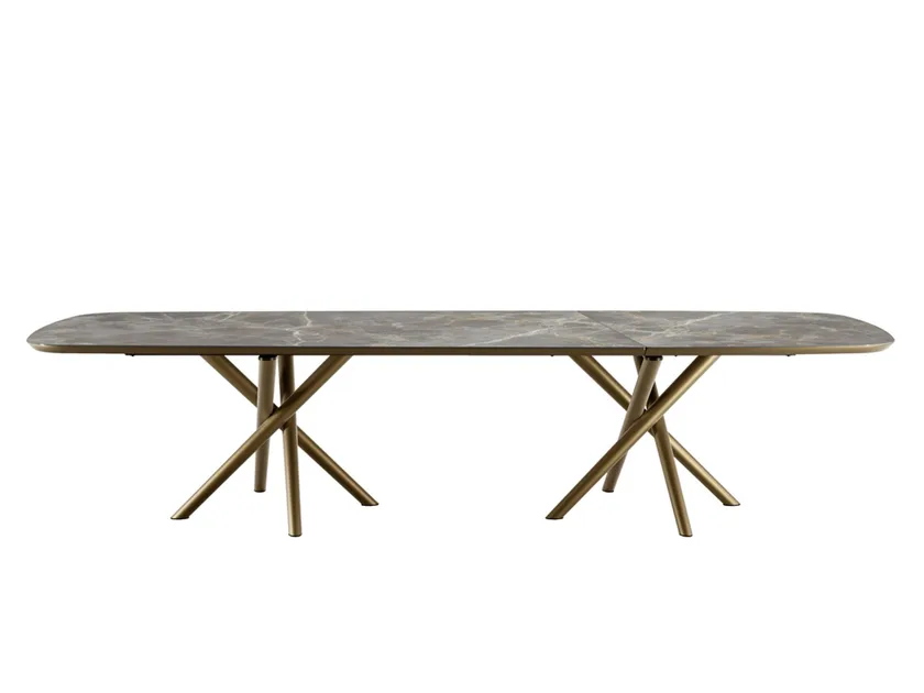 Baly XL Rectangular Ceramic Dining Table | Eforma Iconic Luxury Italian Design