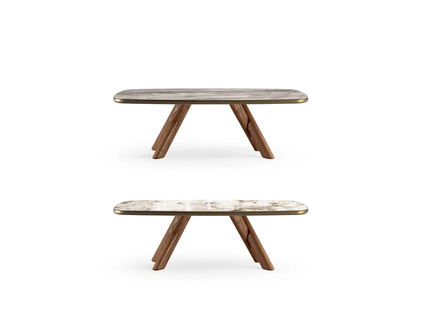 Canova King Rectangular Ceramic Dining Table | Eforma Iconic Luxury Italian Design