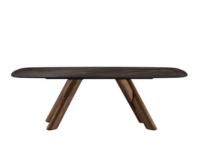 Canova Rectangular Ceramic Dining Table | Eforma Iconic Luxury Italian Design