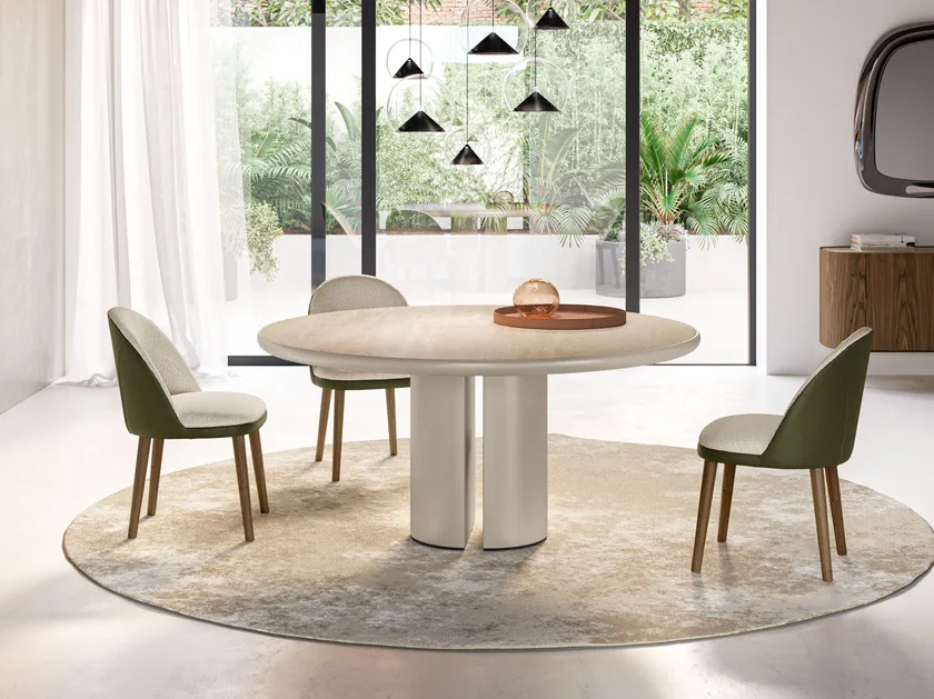 Dorado Rectangular Marble Dining Table | Eforma Iconic Luxury Italian Design
