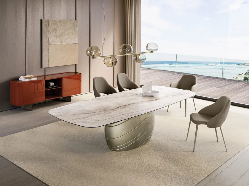 Giove Rectangular Dining Table | Eforma Iconic Luxury Italian Design