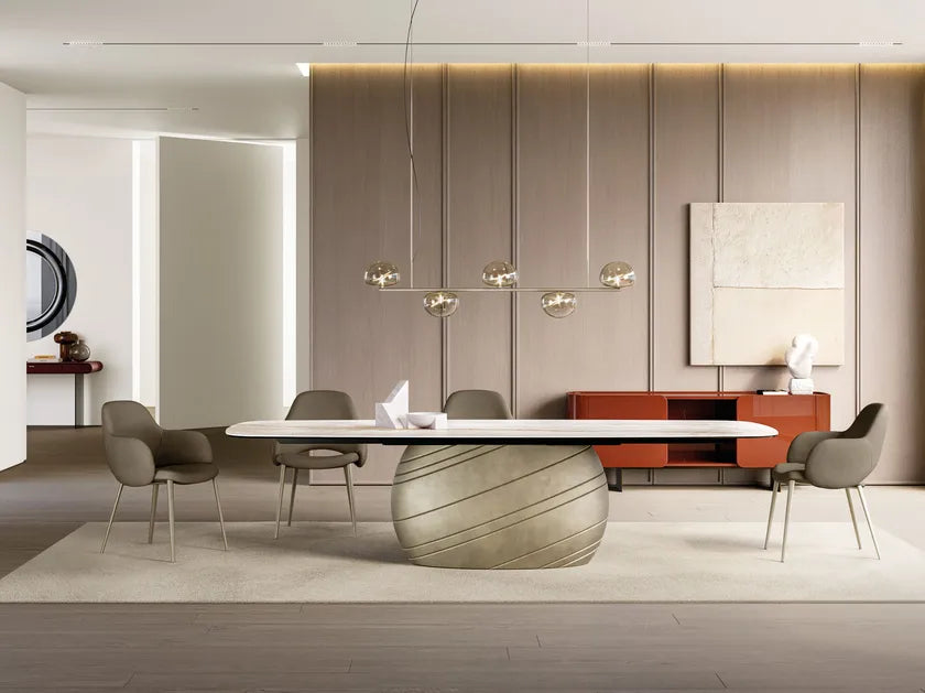 Giove Rectangular Dining Table | Eforma Iconic Luxury Italian Design