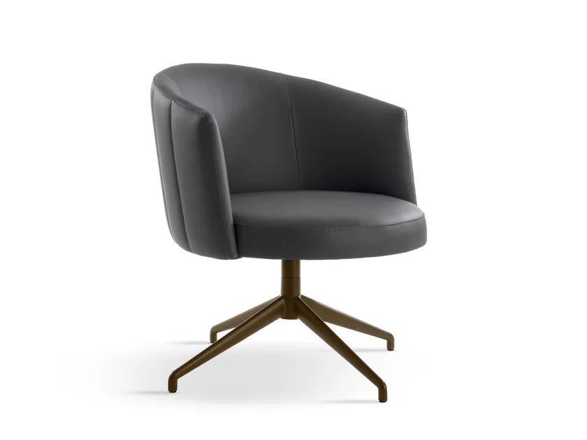 Jane Lounge Swivel Armchair | Eforma Iconic Luxury Italian Design