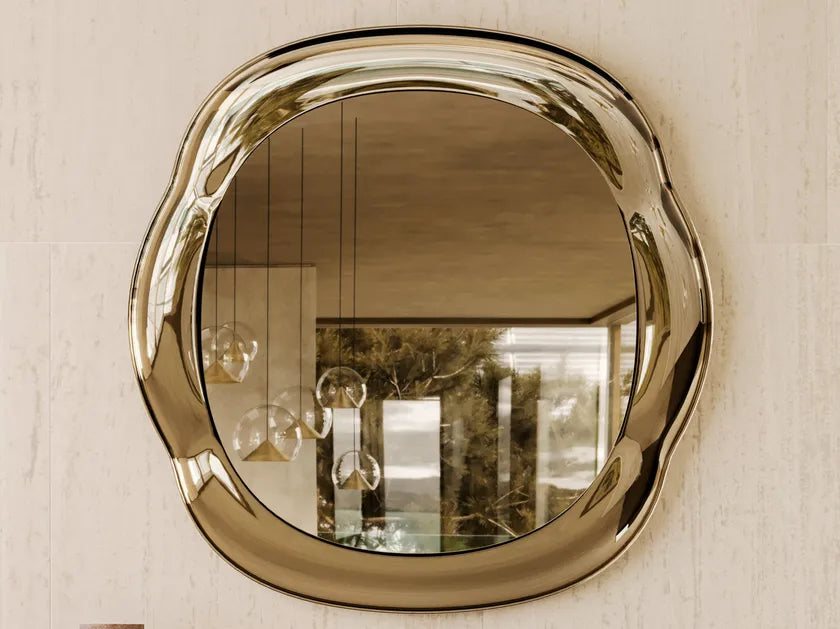 Matisse Round Wall-Mounted Mirror | Eforma Iconic Luxury Italian Design