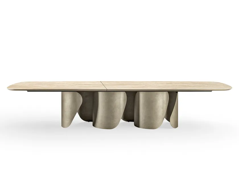 Onda XL Rectangular Ceramic Dining Table | Eforma Iconic Luxury Italian Design