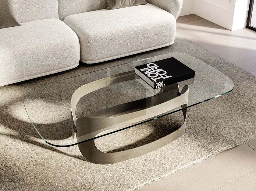 Polifemo Low Rectangular Coffee Table | Eforma Iconic Luxury Italian Design