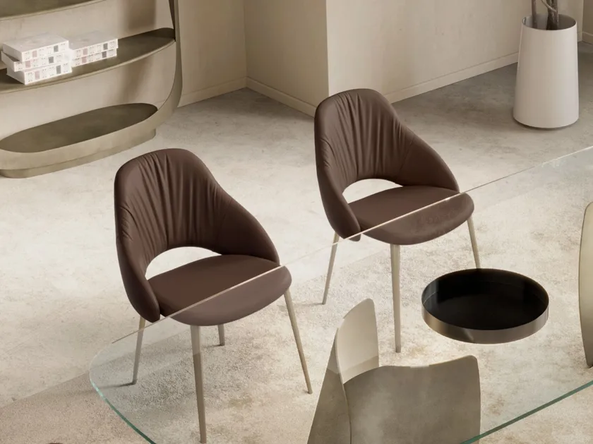 Silhouette Deluxe Dining Chair | Eforma Iconic Luxury Italian Design