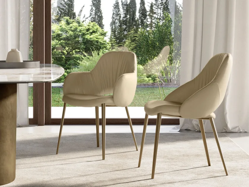 Silhouette Deluxe Dining Chair | Eforma Iconic Luxury Italian Design