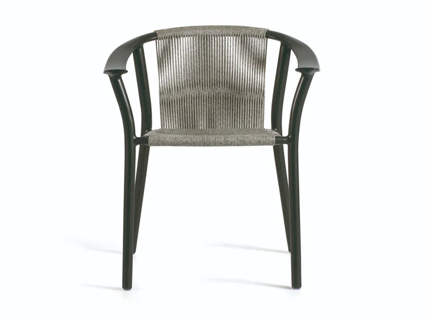 Nida Dining Chair with Armrests | Designed by Chiara Andreatti | Ethimo