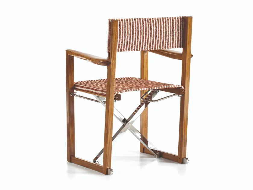 Sofia Folding Chair with Armrests | Outdoor Luxury | Ethimo