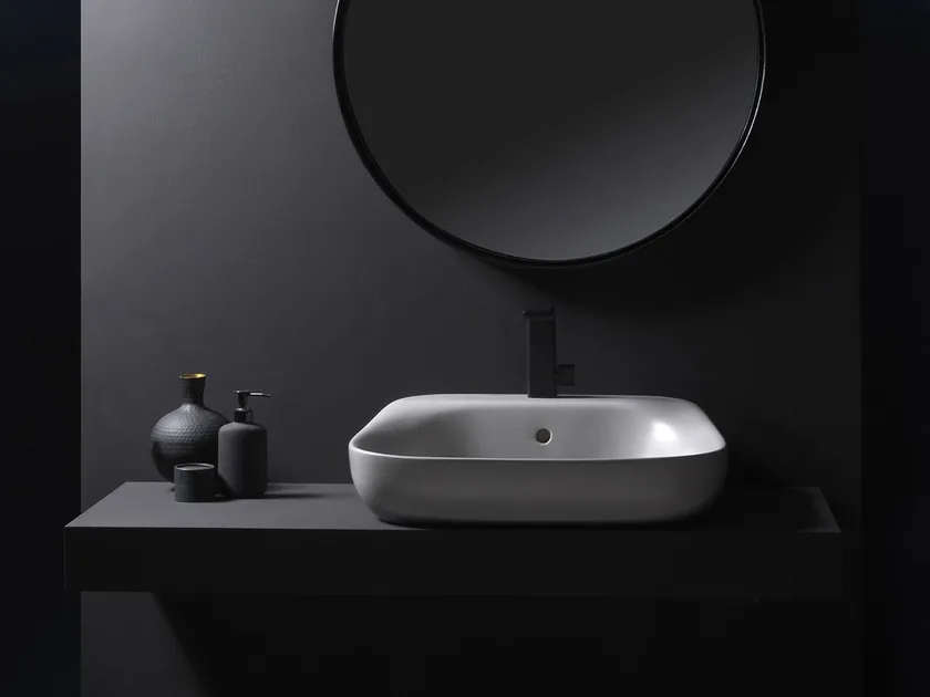Fluo 60 Washbasin Luxury Bathroom Ceramica Flaminia