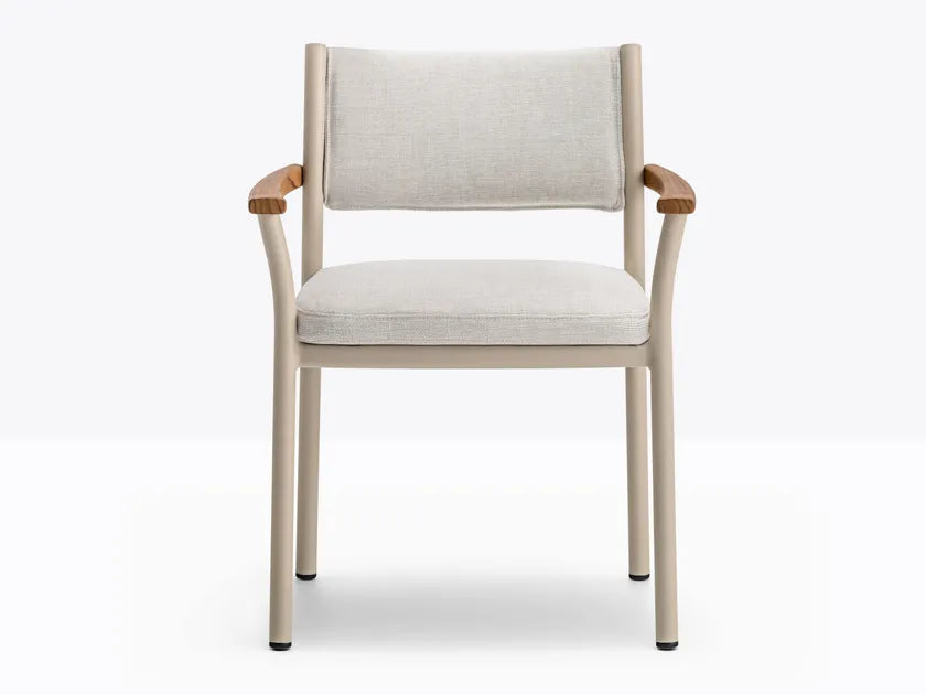 Guinea Outdoor Stackable Chair with Armrests | Luxury Design | Pedrali