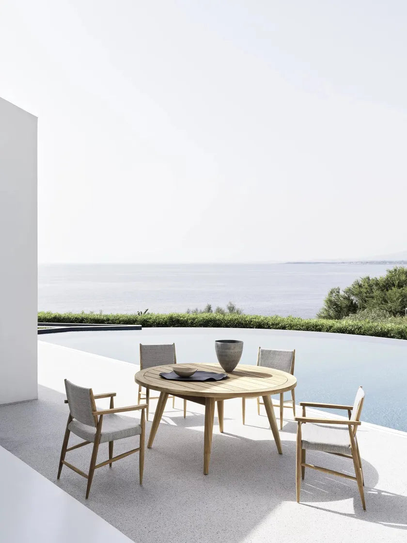 Eidos 136 Round Table  | Luxury Furniture | Gervasoni