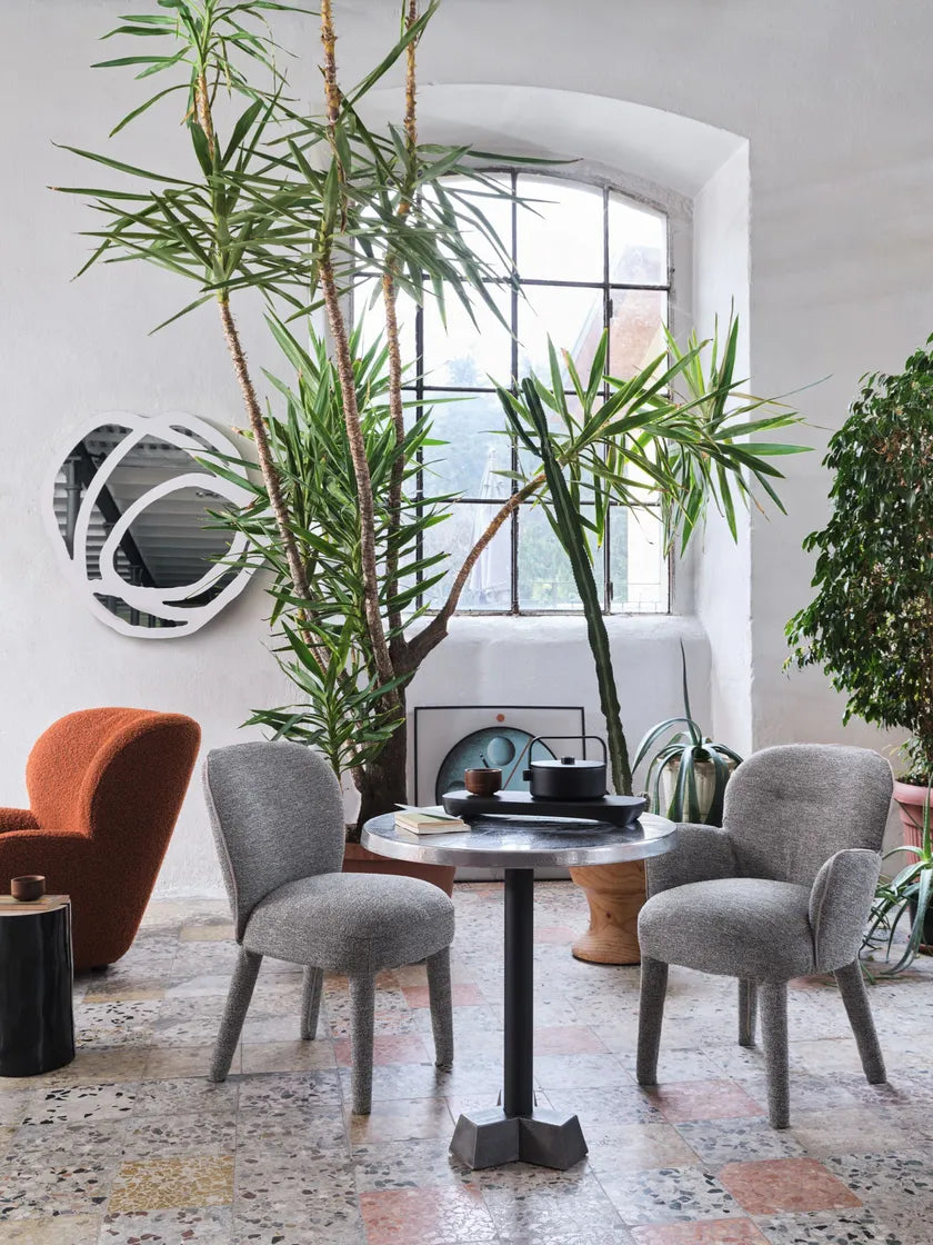 Loll 224 Dining Chair with Armrests | Luxury Furniture | Gervasoni