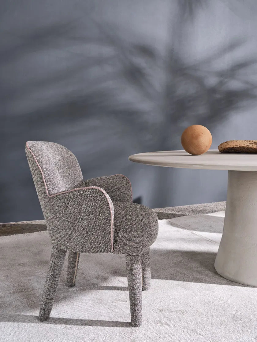 Loll 224 Dining Chair with Armrests | Luxury Furniture | Gervasoni