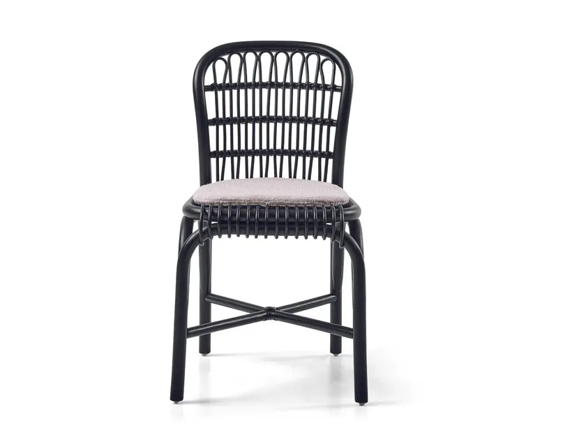 Santé Rattan Dining Chair | Luxury Furniture | Gervasoni
