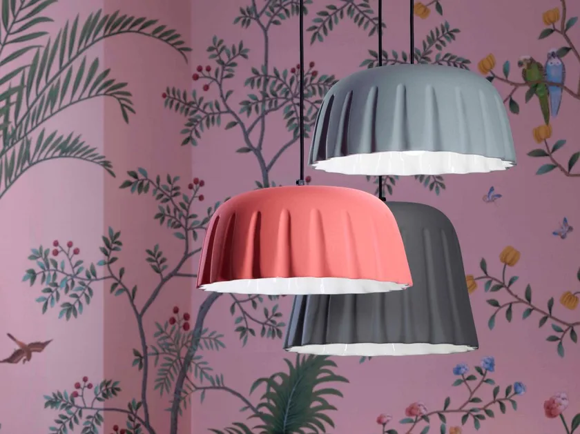 Madame Gres C2570 Pendant Lamp | Ferroluce Ceramic Lighting