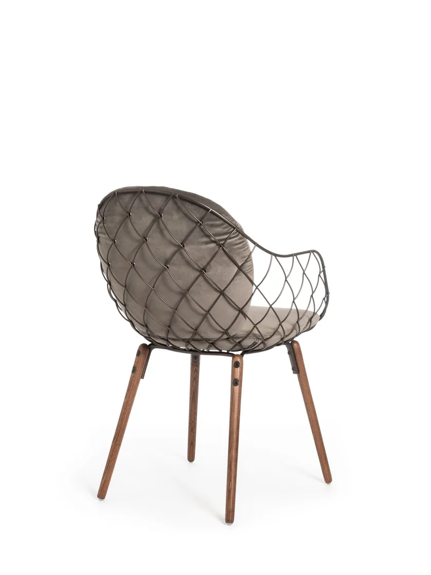 Piña Dining Chair with Armrest | Luxury Furniture | Designed by Jaime Hayon | Magis