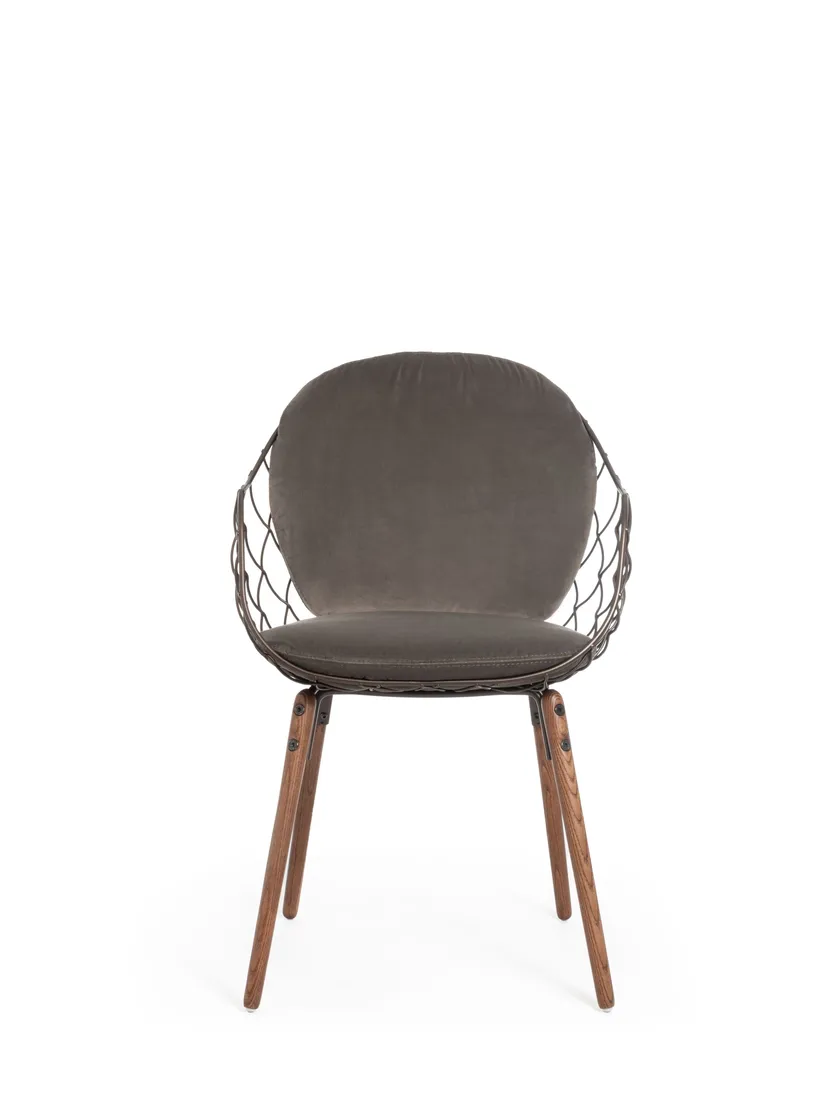 Piña Dining Chair with Armrest | Luxury Furniture | Designed by Jaime Hayon | Magis