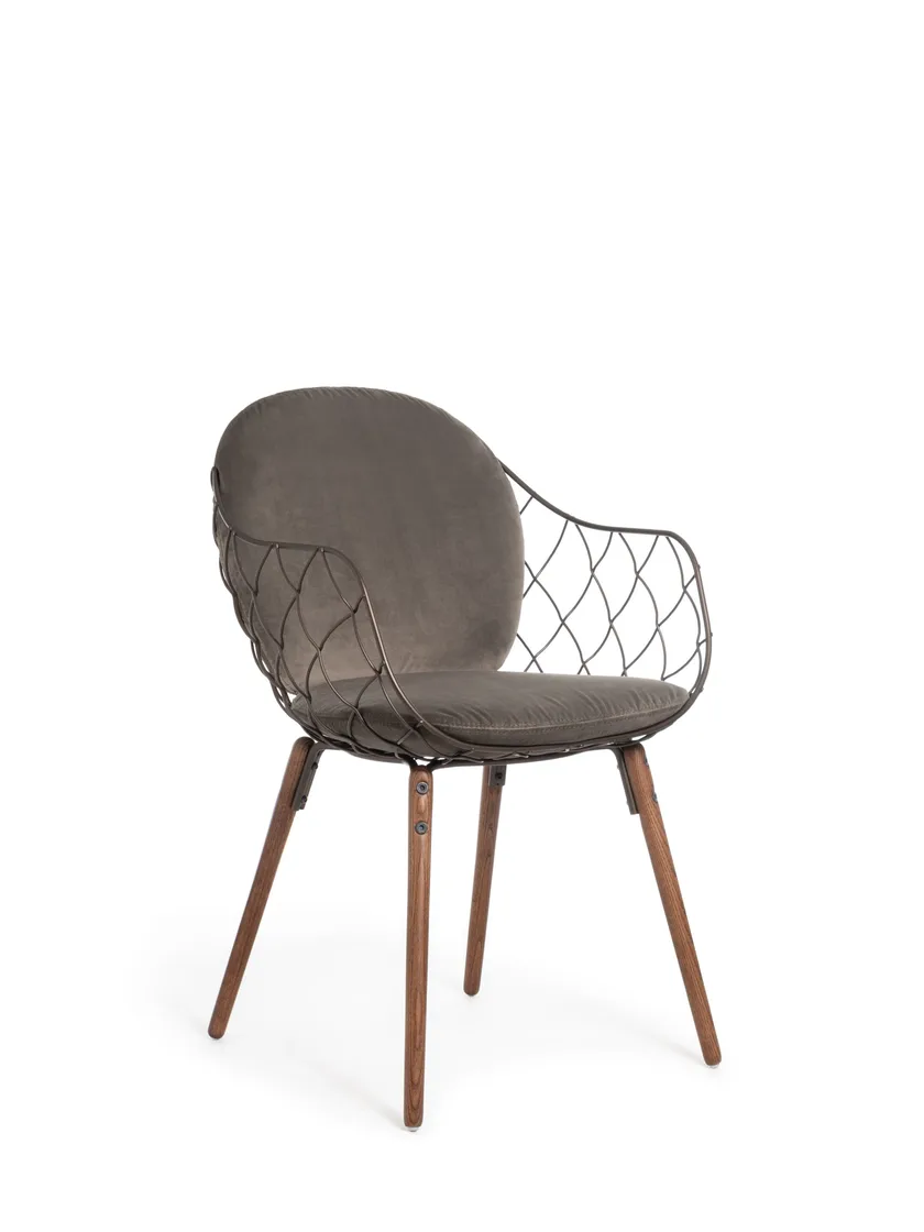 Piña Dining Chair with Armrest | Luxury Furniture | Designed by Jaime Hayon | Magis