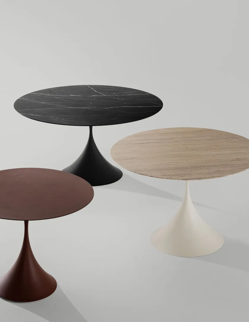 Leo Round Dining Table | Designed by Paolo Vernier | Midj Contemporary Design