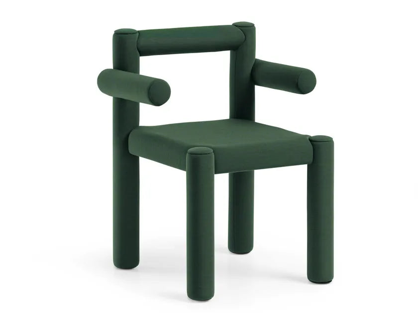 Tu-be Dining Chair with Armrests | Designed by Paolo Vernier | Midj Contemporary Design
